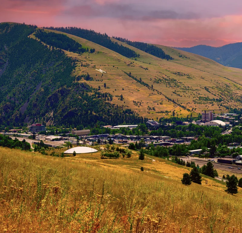 Mount Sentinel In Missoula Montana